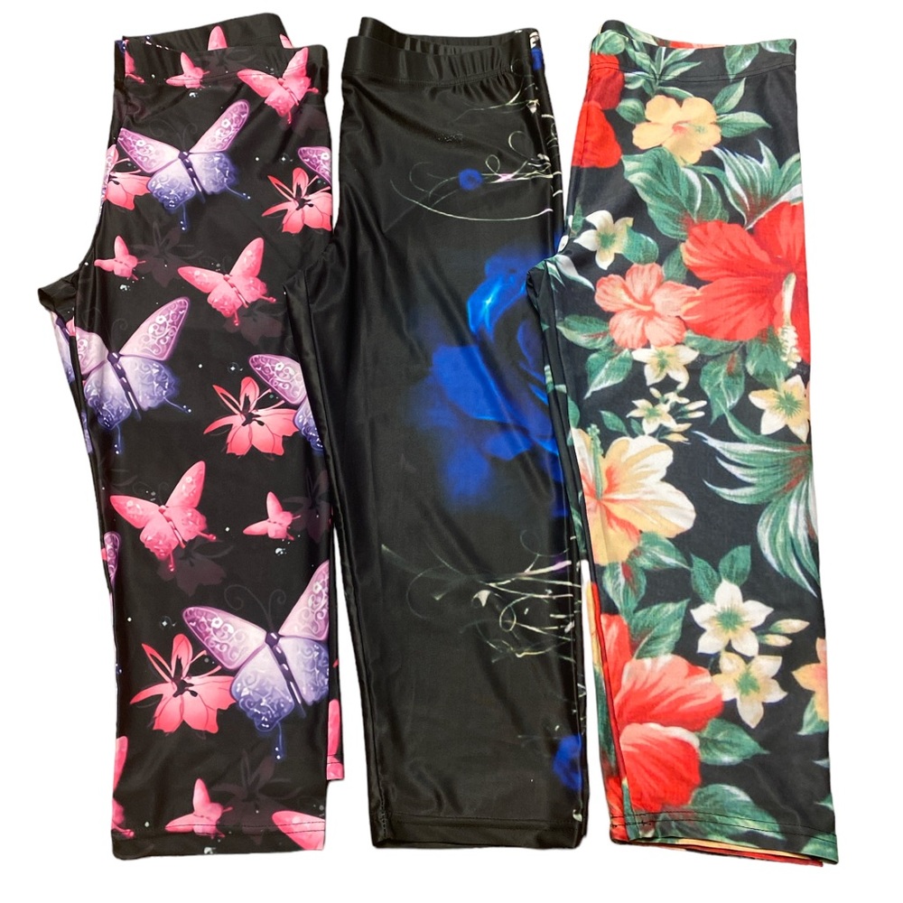 bendle 3 floral legging size: XL,